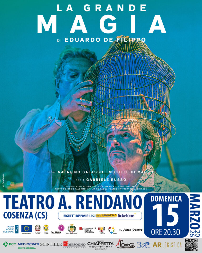 Locandina La Grande Magia 1 - "La Grande Magia" arriva al Teatro Rendano di Cosenza - 3 Locandina La Grande Magia 1 - Meraviglie di Calabria - 2