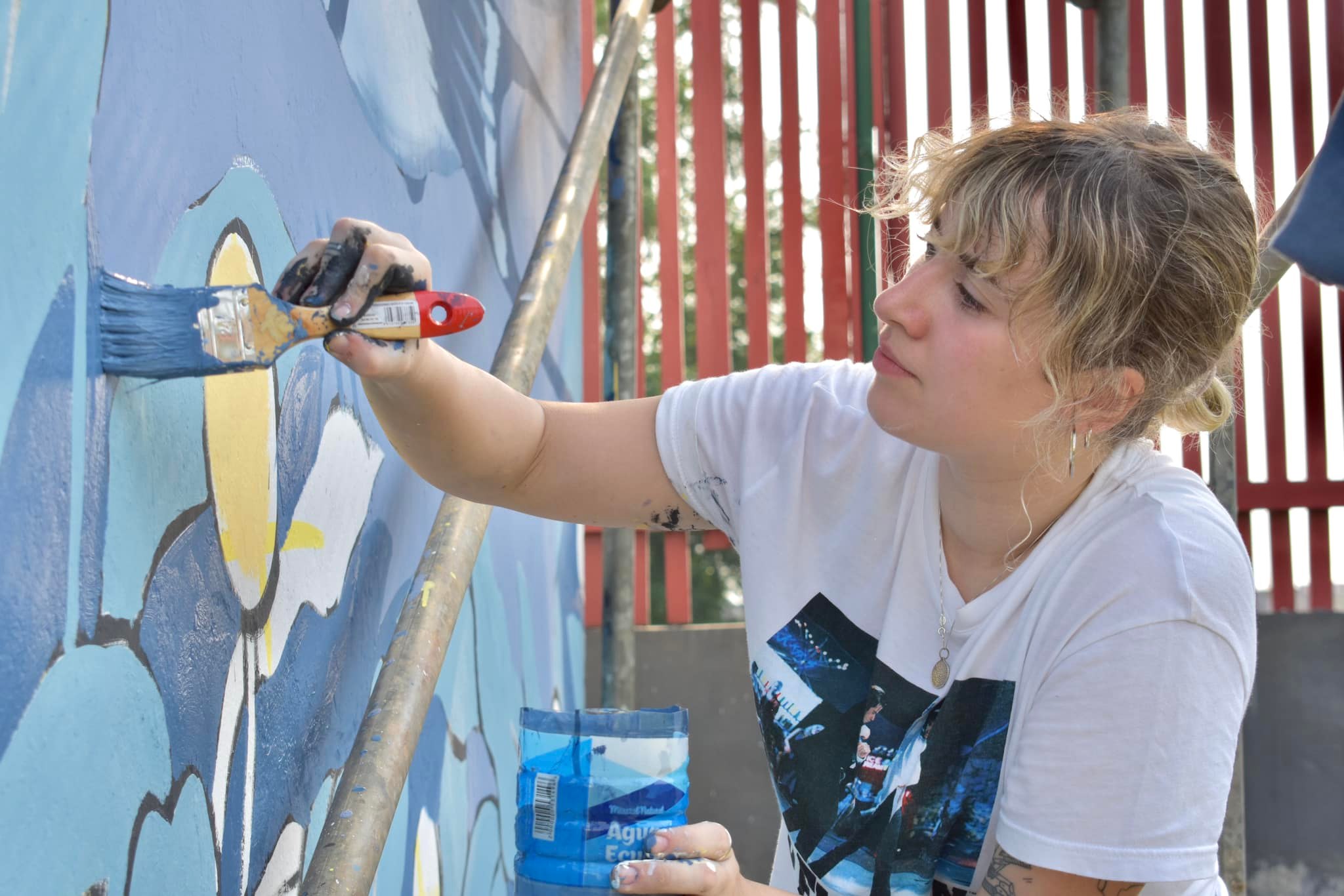 Murales Gulia urbana Lidia Cao - Crotone, con KRIU la street art internazionale che rigenera la città - 7 Murales Gulia urbana Lidia Cao - Meraviglie di Calabria - 6