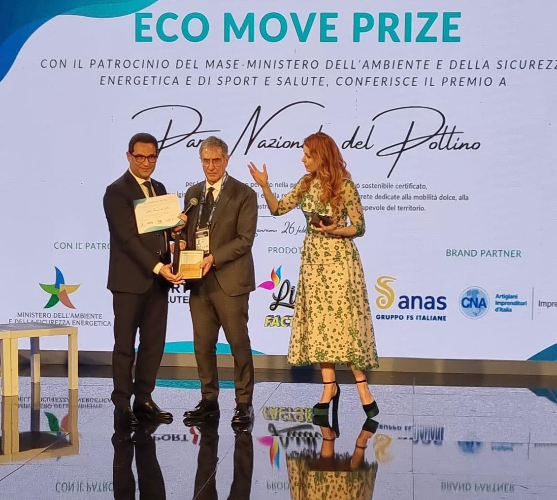 Parco pollino eco move prize 2026 - Il Parco del Pollino premiato a Sanremo con l'ECO MOVE PRIZE - 3 Parco pollino eco move prize 2026 - Meraviglie di Calabria - 2