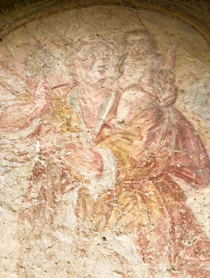 Pentedattilo affresco san cristoforo 2 - Meraviglie di Calabria - 44