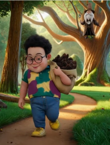 Siderno luomo delle pigne 1 - “L’uomo delle pigne”, a Siderno la fiaba che nasce dall’arte di comunità - 5 Siderno luomo delle pigne 1 - Meraviglie di Calabria - 4