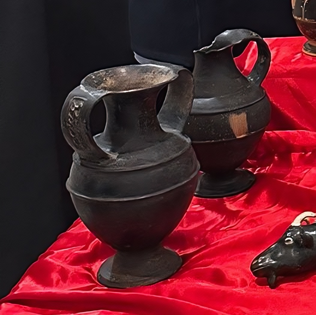 Archeologia reperti buccheri etruschi TPC CS 2 b - Meraviglie di Calabria - 4