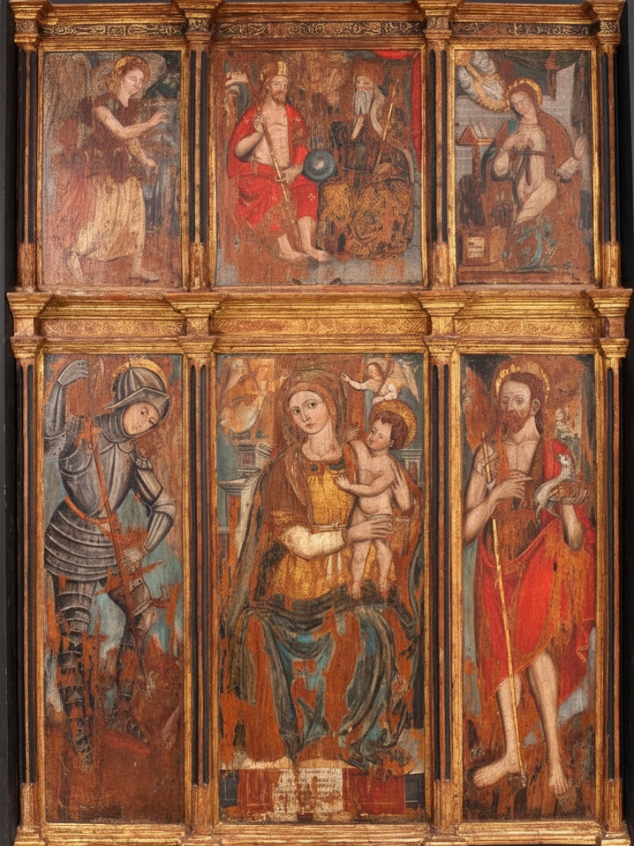 Cosenza Museo diocesano polittico c - Meraviglie di Calabria - 7