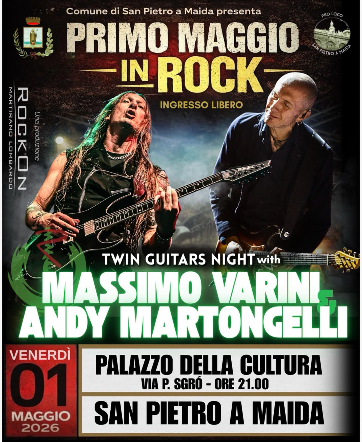 Locandina Primo Maggio In Rock - Meraviglie di Calabria - 2