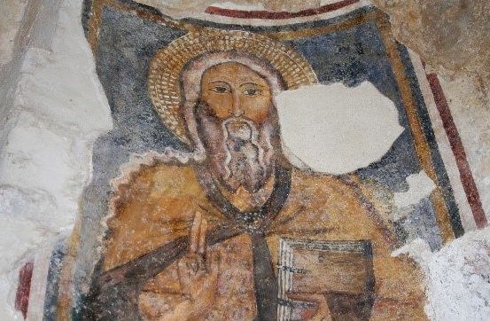 Stilo Cattolica affresco 6 - La Cattolica di Stilo deve riaprire, lanciata una petizione popolare - 17 Stilo Cattolica affresco 6 - Meraviglie di Calabria - 16