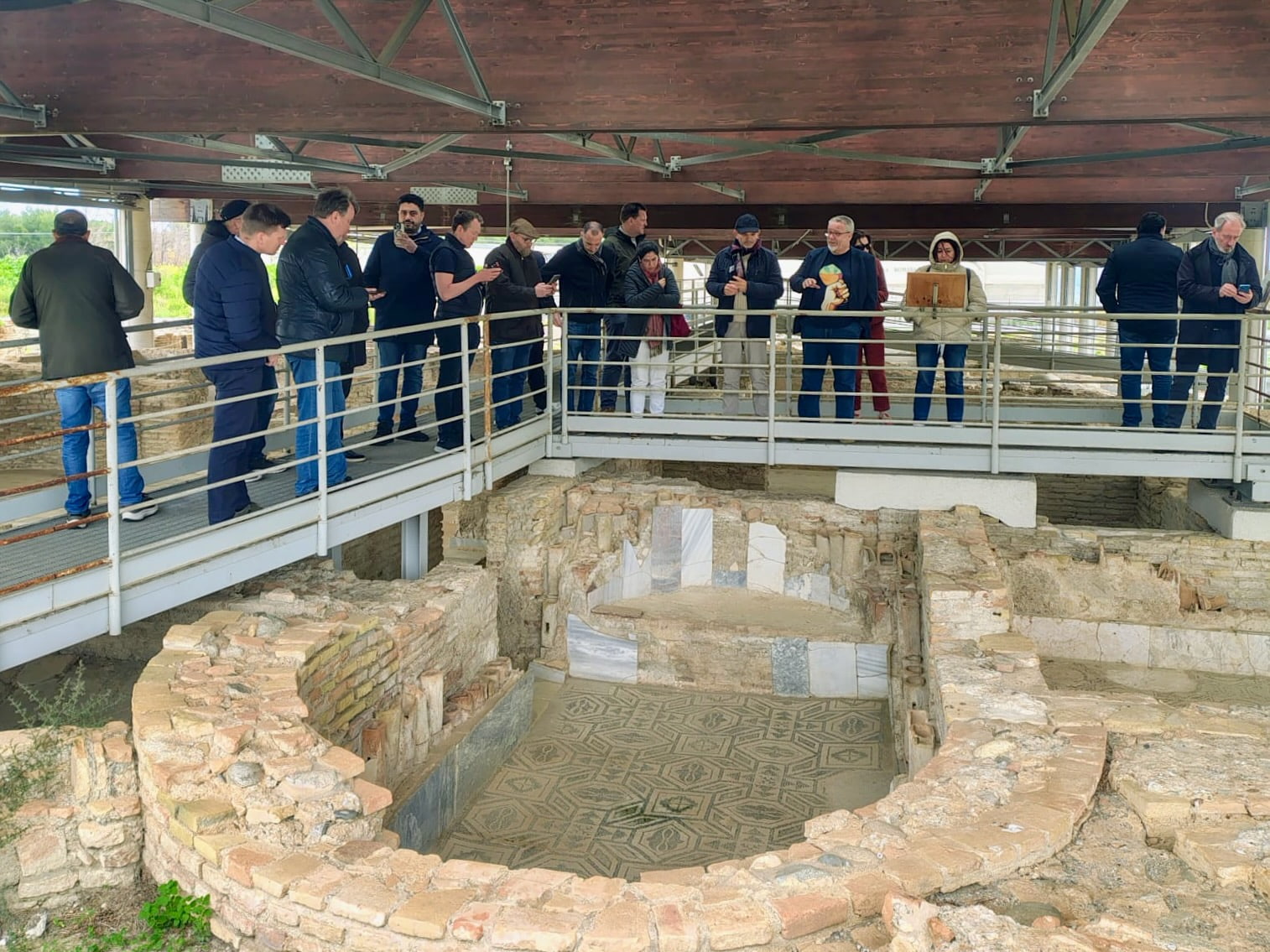 Villa Romana di Casignana Visita dei Buyers del Concours Mondial de Bruxelles 4 - Meraviglie di Calabria - 2