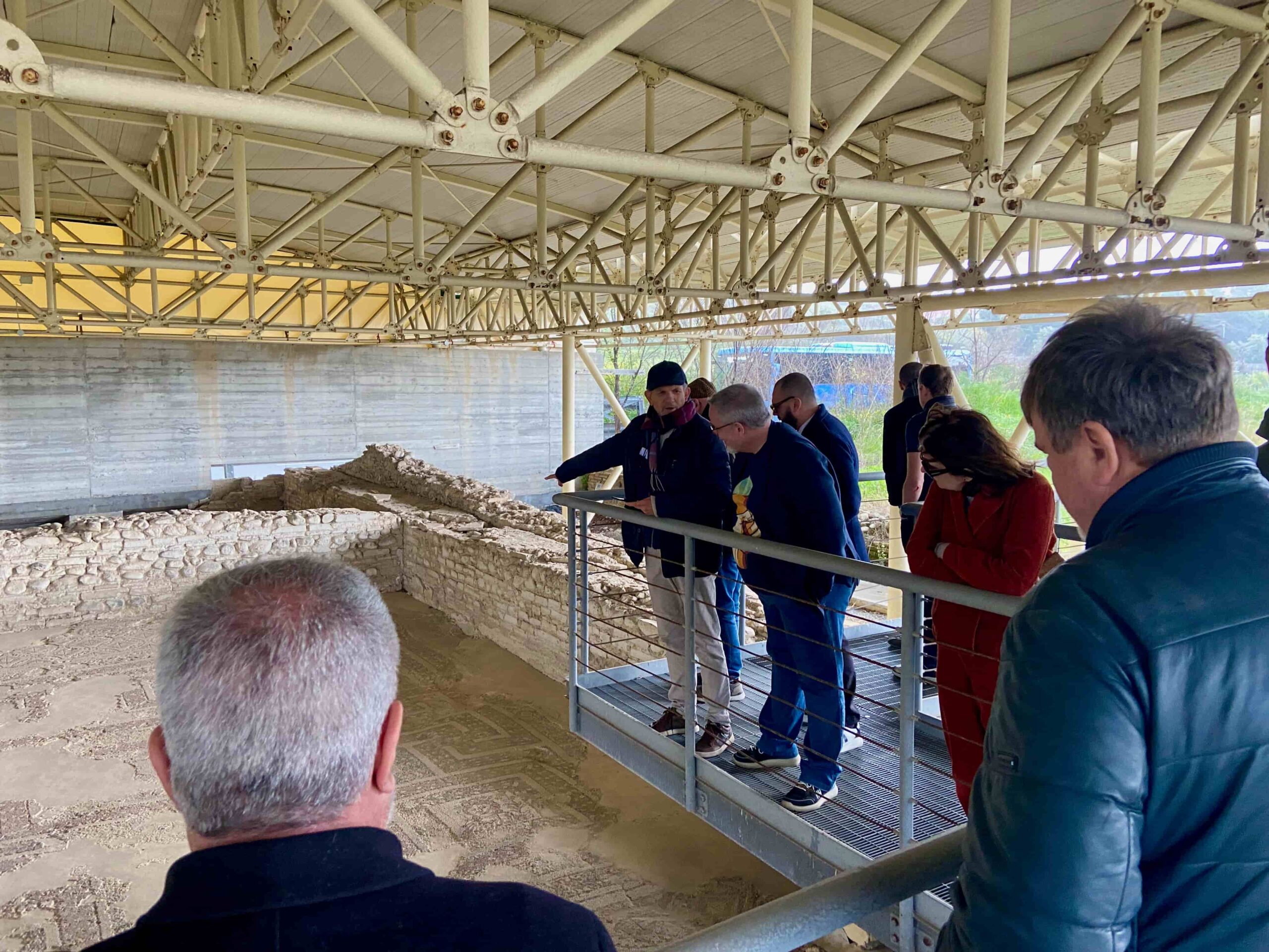 Villa Romana di Casignana Visita dei Buyers del Concours Mondial de Bruxelles 5 scaled - Meraviglie di Calabria - 6