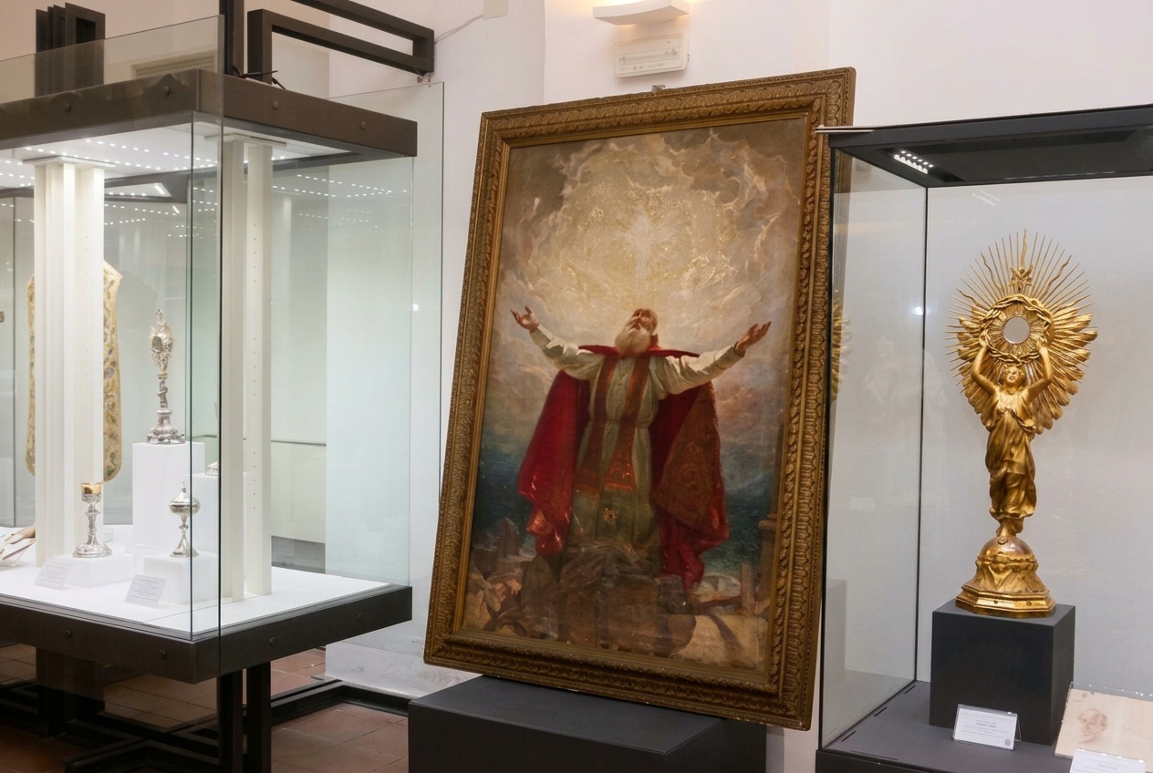 San Prospero ponte tra due città, il dipinto è tornato a Reggio Calabria