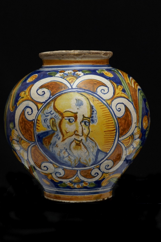 Ceramiche Gerace maiolica smaltata 1600 1649 Fondazione Sicilia Palazzo Branciforte PA 3 - Ceramiche di Gerace, a Napoli il racconto della maiolica secentesca - 11 Ceramiche Gerace maiolica smaltata 1600 1649 Fondazione Sicilia Palazzo Branciforte PA 3 - Meraviglie di Calabria - 10