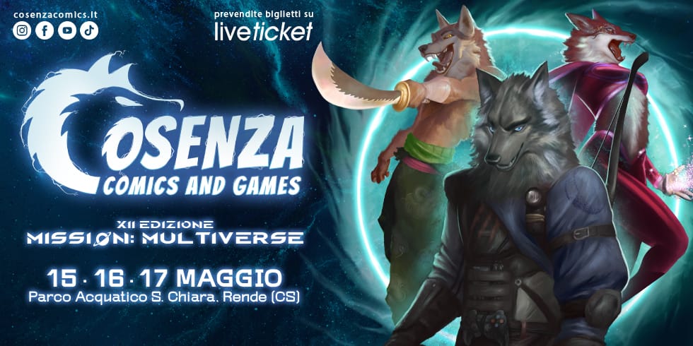 Cosenza comics 1 - Cosenza Comics 2026, il 15 maggio il grande Festival della Cultura Nerd - 3 Cosenza comics 1 - Meraviglie di Calabria - 2