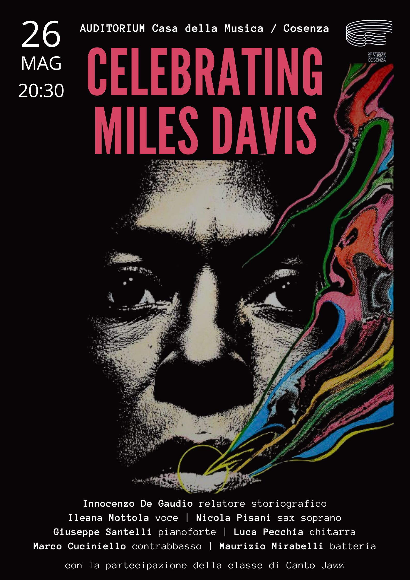 loc Celebrating Miles Davis - L'omaggio a Miles Davis della scuola jazz del Conservatorio di Cosenza - 3 loc Celebrating Miles Davis - Meraviglie di Calabria - 2