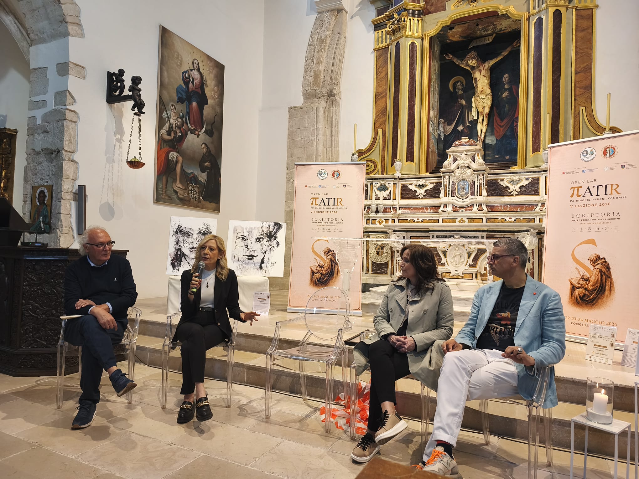 patir foto inaugurazione mostra 16 maggio 2 - Progetto Patir, a Corigliano Rossano avviata la “Urban Script'Art” - 5 patir foto inaugurazione mostra 16 maggio 2 - Meraviglie di Calabria - 4