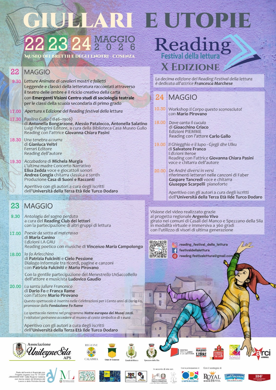 programma completo - Cosenza, al Museo dei Brettii e degli Enotri l'atteso Festival della Lettura - 7 programma completo - Meraviglie di Calabria - 6
