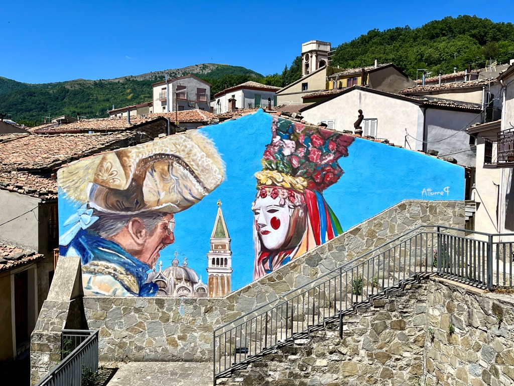 Alessandria del carretto murales Attorrep2 - Alessandria del Carretto ispira la street art di OSA Festival - 3 Alessandria del carretto murales Attorrep2 - Meraviglie di Calabria - 2
