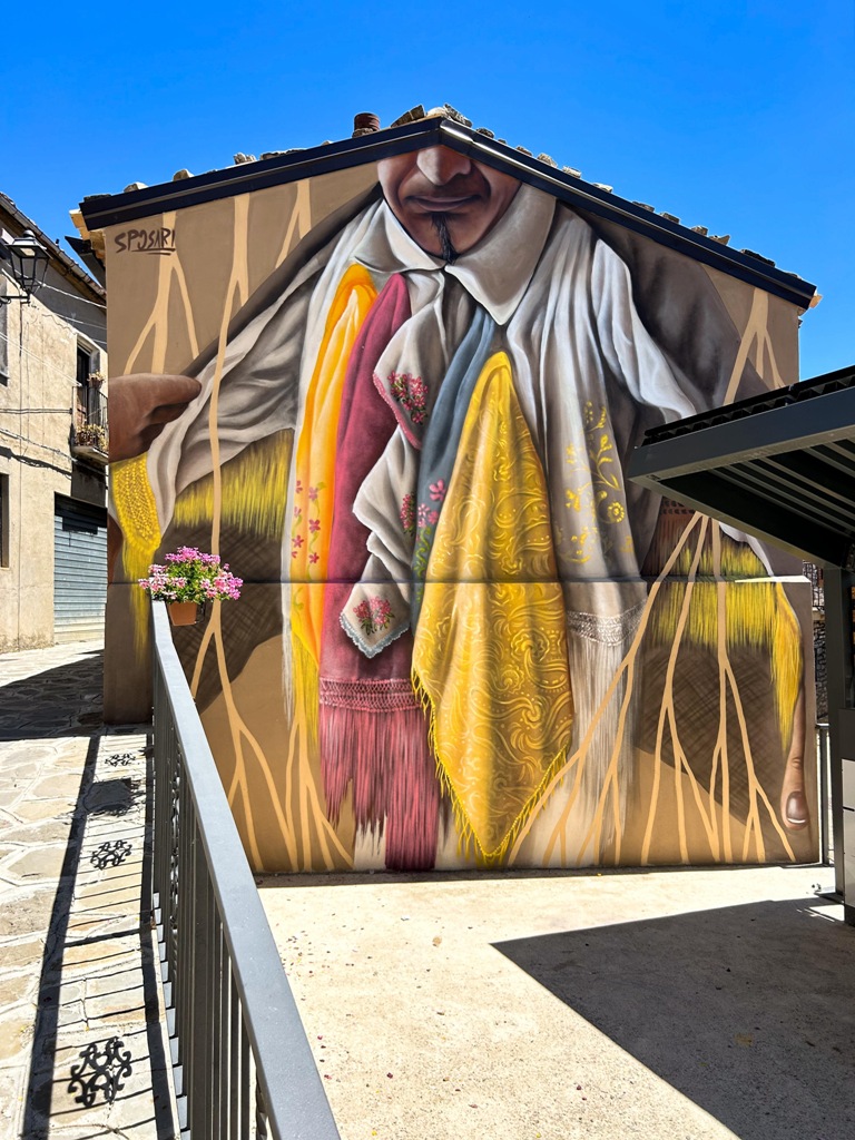 Alessandria del carretto murales Sposari - Alessandria del Carretto ispira la street art di OSA Festival - 11 Alessandria del carretto murales Sposari - Meraviglie di Calabria - 10