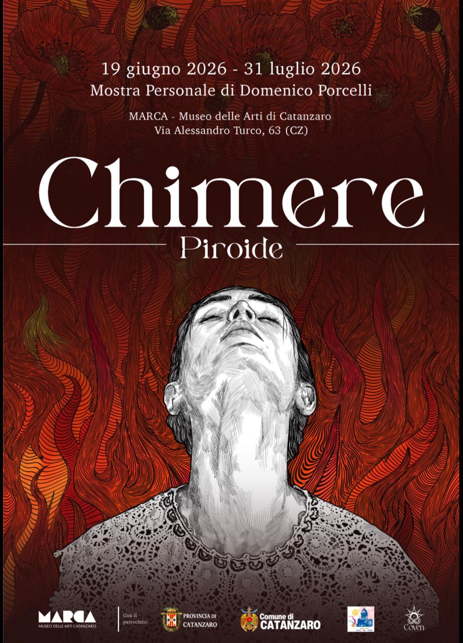 Locandina Chimere - Chimere, al MARCA di Catanzaro la grande personale di Piroide - 3 Locandina Chimere - Meraviglie di Calabria - 2