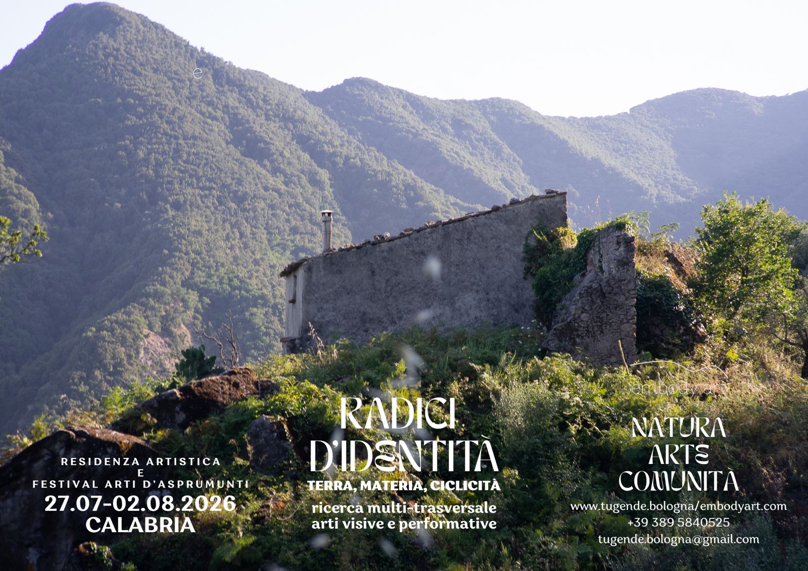Locandina Embody Art - Meraviglie di Calabria - 8