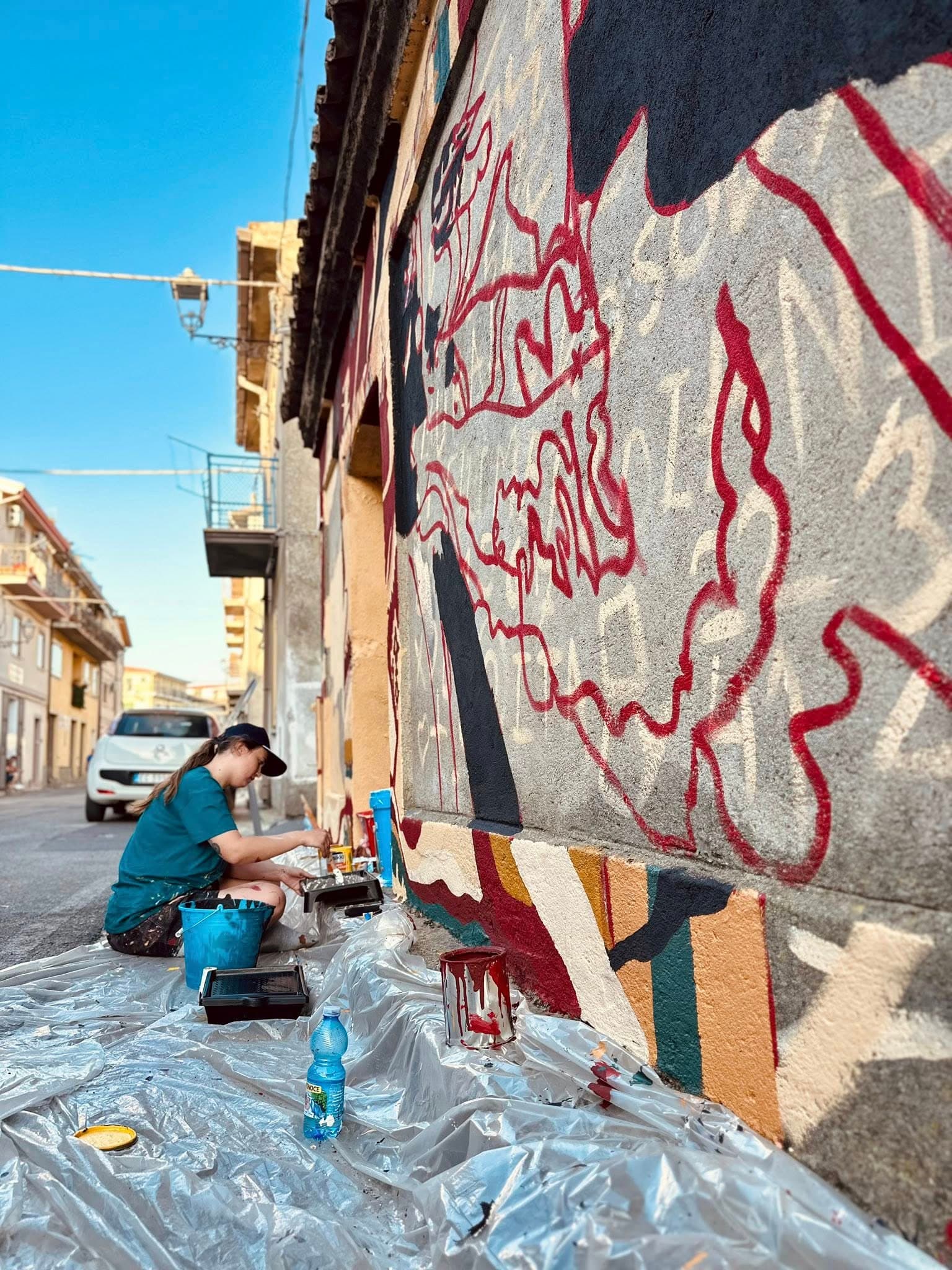Pallagorio murales 12 - I murales arbëreshë di Pallagorio, ponte culturale tra Arbëria e Balcani - 11 Pallagorio murales 12 - Meraviglie di Calabria - 10