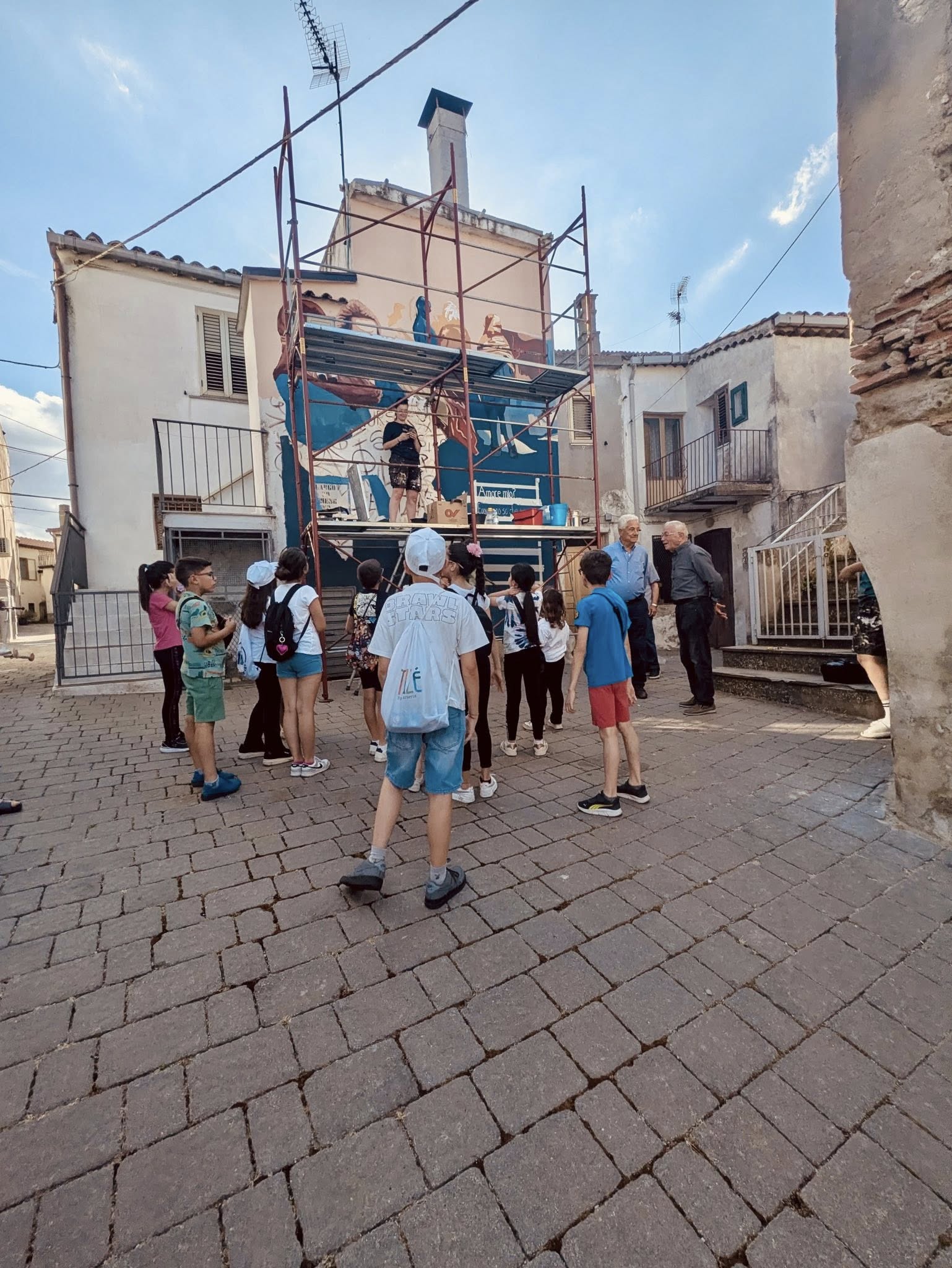 Pallagorio murales 18 - I murales arbëreshë di Pallagorio, ponte culturale tra Arbëria e Balcani - 23 Pallagorio murales 18 - Meraviglie di Calabria - 22