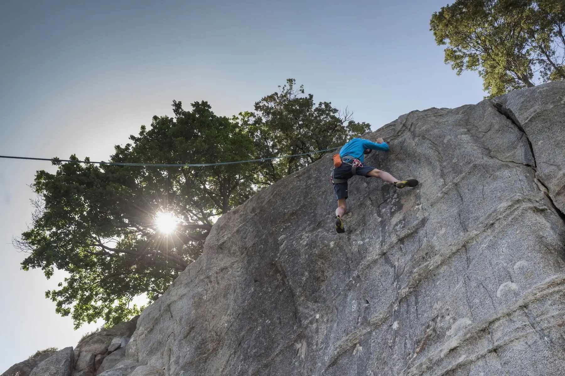 Riserva del Vergari arrampicata sportiva 2 - La Cicogna nera della Riserva del Vergari ripresa dalla TV tedesca - 23 Riserva del Vergari arrampicata sportiva 2 - Meraviglie di Calabria - 22