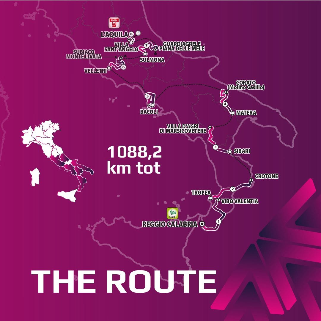 TRACCIATO 1 - Mormanno si prepara al passaggio del Giro d'Italia Next Gen - 3 TRACCIATO 1 - Meraviglie di Calabria - 2