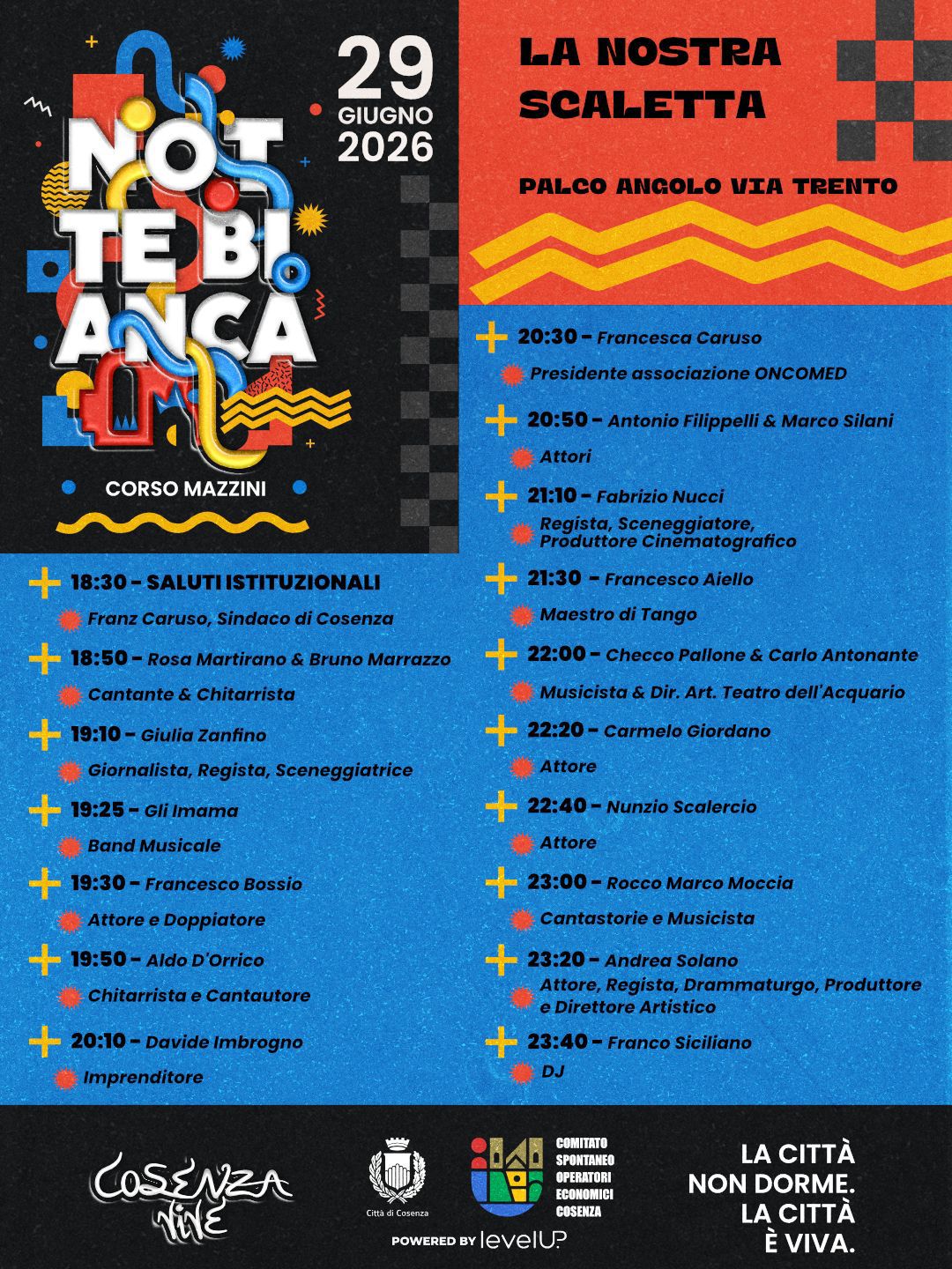 programma Notte bianca Palco angolo via Trento - Meraviglie di Calabria - 4