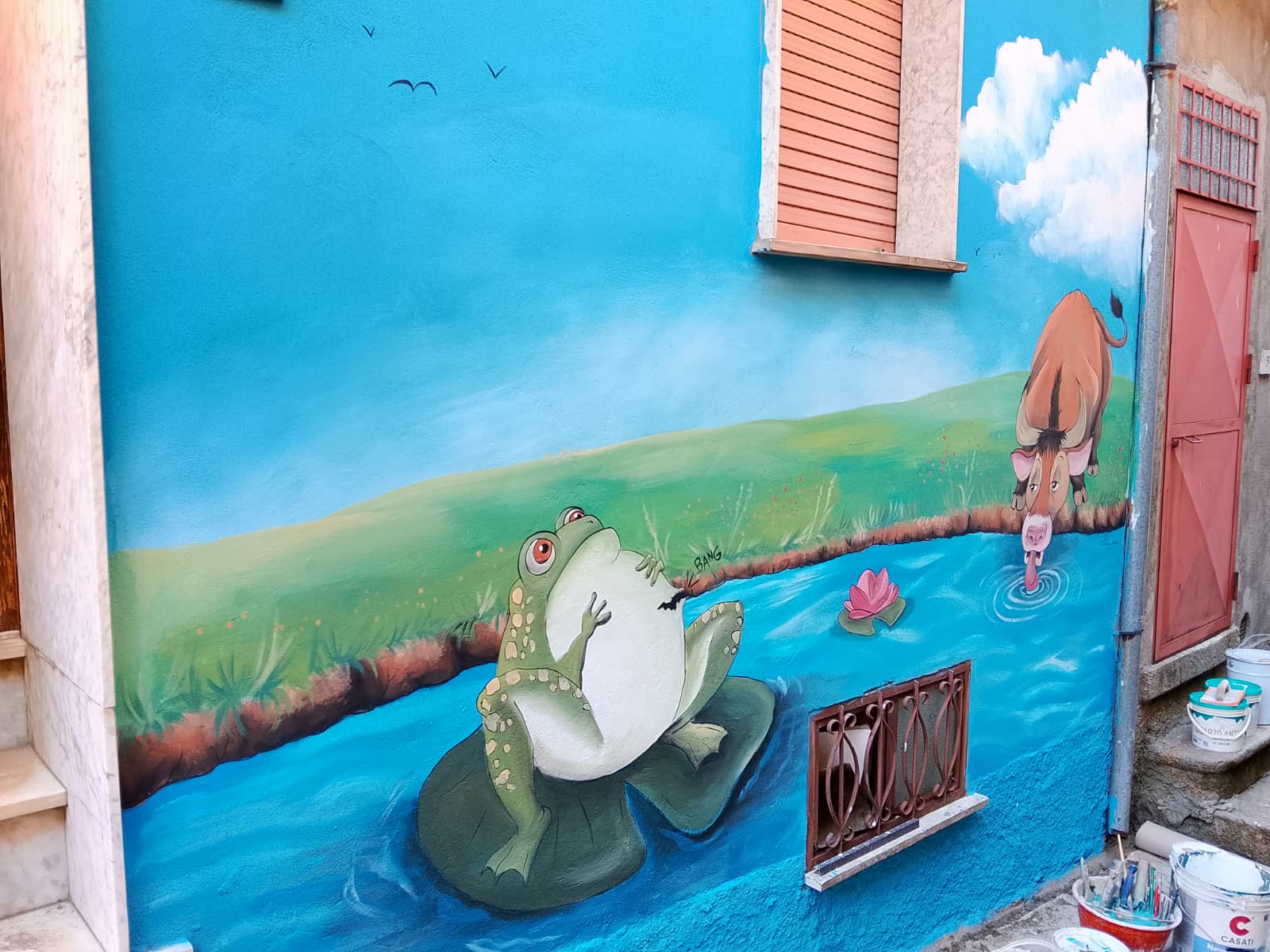 Fabrizia Murales Esopo Matteo Lupia 12 - Storie di animali parlanti, le favole di Esopo nei murales di Fabrizia - 17 Fabrizia Murales Esopo Matteo Lupia 12 - Meraviglie di Calabria - 16