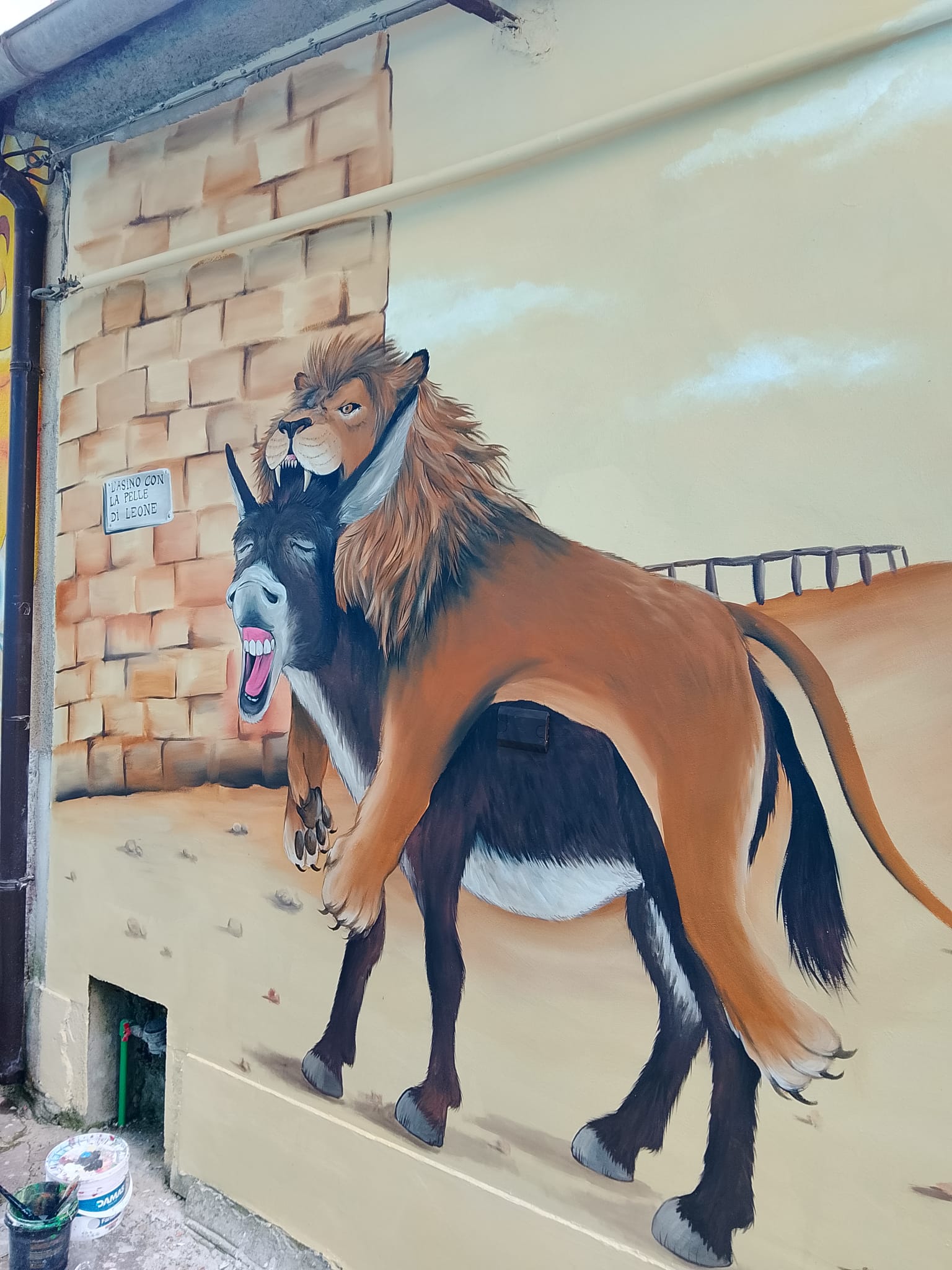 Fabrizia Murales Esopo Matteo Lupia 18 - Storie di animali parlanti, le favole di Esopo nei murales di Fabrizia - 23 Fabrizia Murales Esopo Matteo Lupia 18 - Meraviglie di Calabria - 22