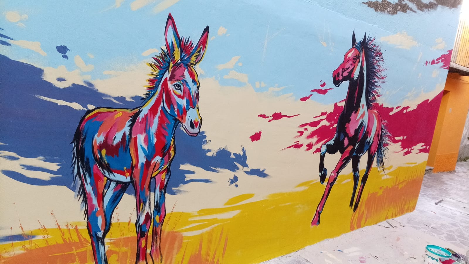Fabrizia Murales Esopo Matteo Lupia 21 - Storie di animali parlanti, le favole di Esopo nei murales di Fabrizia - 27 Fabrizia Murales Esopo Matteo Lupia 21 - Meraviglie di Calabria - 26