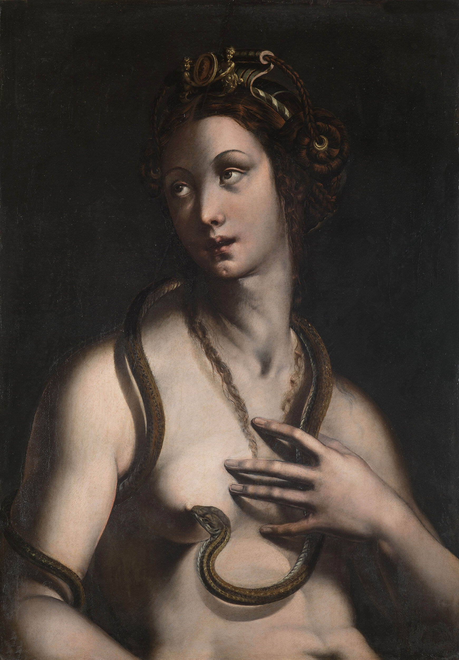 Galleria Borghese Cleopatra Jacopino del conte attr.1525 50 ca - Meraviglie di Calabria - 4