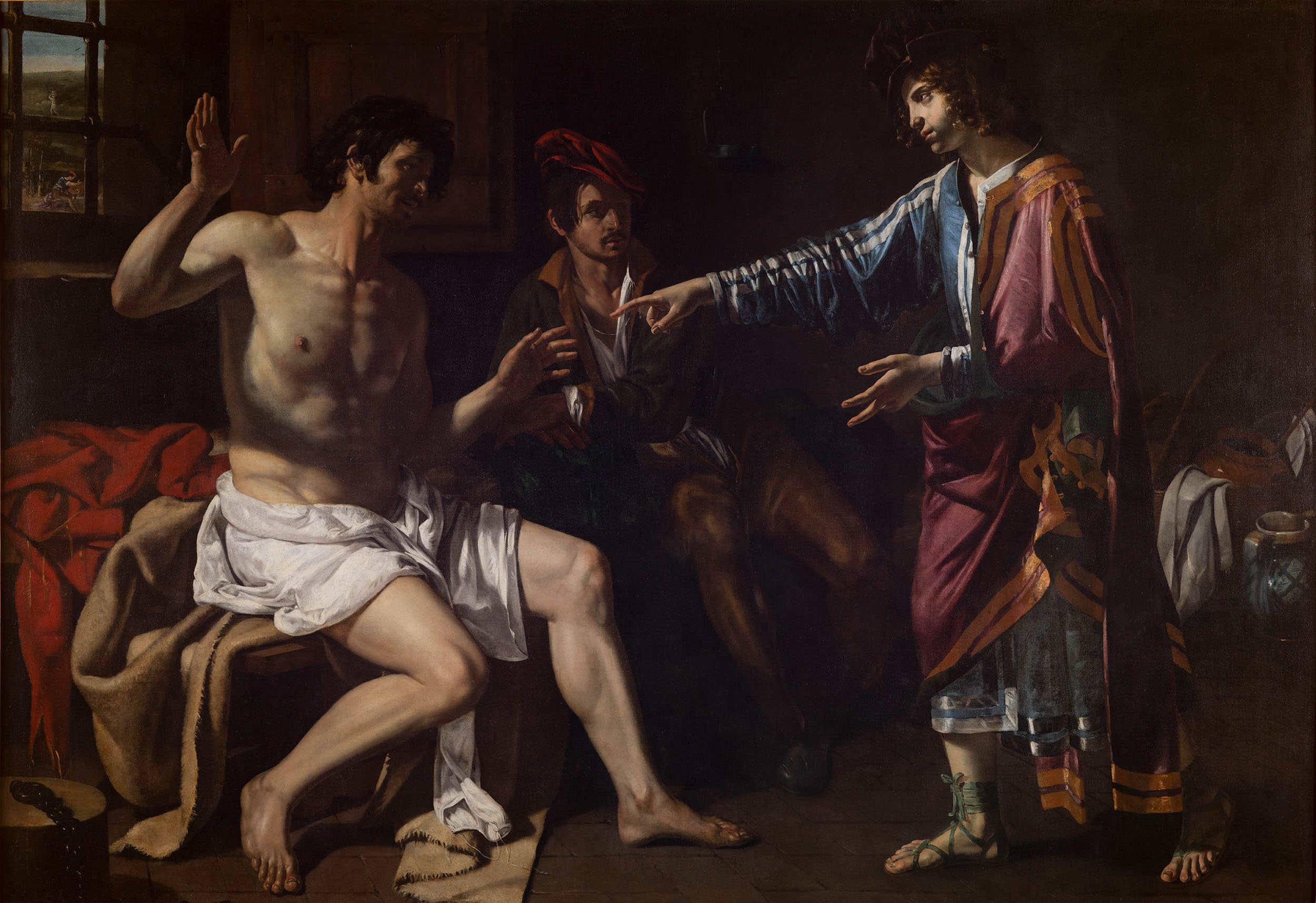 Galleria Borghese Guerrieri Giovanni Francesco Giuseppe spiega i sogni dei prigionieri - Meraviglie di Calabria - 10