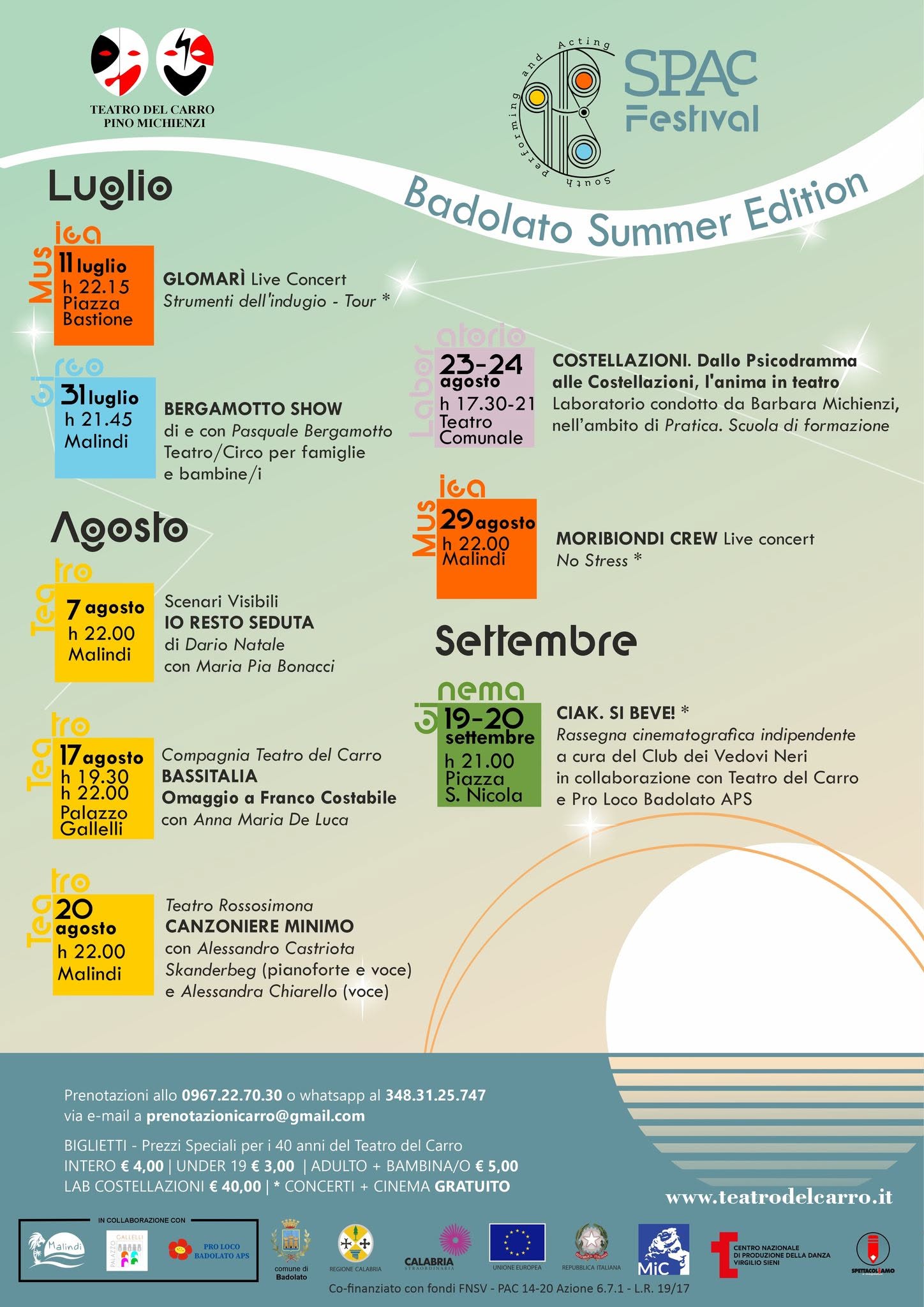 Loc SPAc - SPAc Badolato Summer Edition: un mese di teatro, circo e musica - 3 Loc SPAc - Meraviglie di Calabria - 2