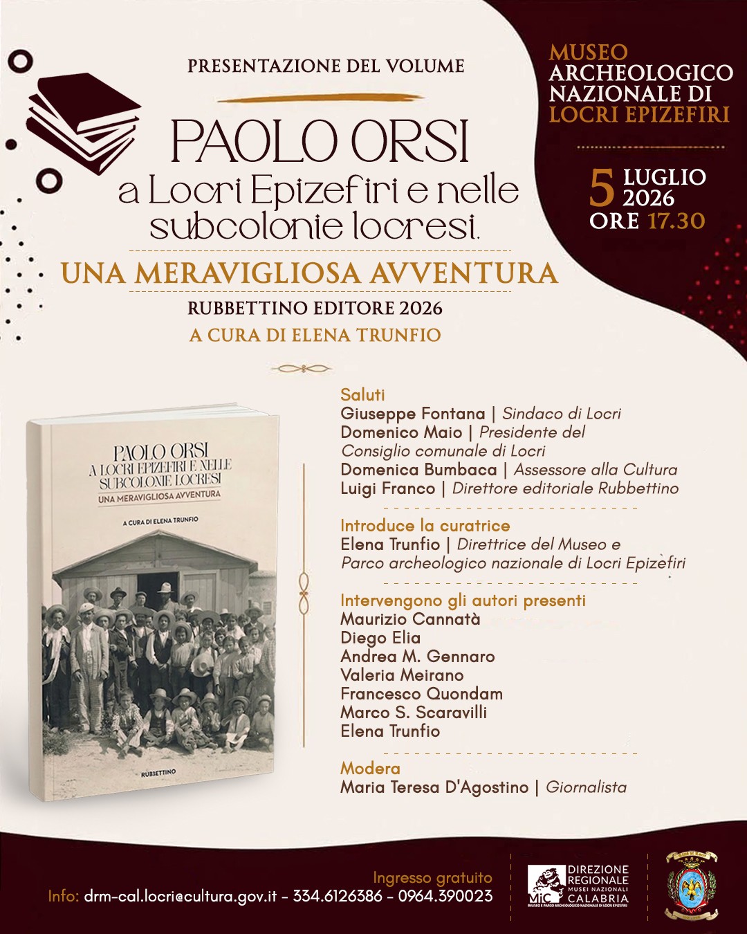 Loc orsi paolo - L'eredità scientifica di Paolo Orsi, "una meravigliosa avventura" - 5 Loc orsi paolo - Meraviglie di Calabria - 4
