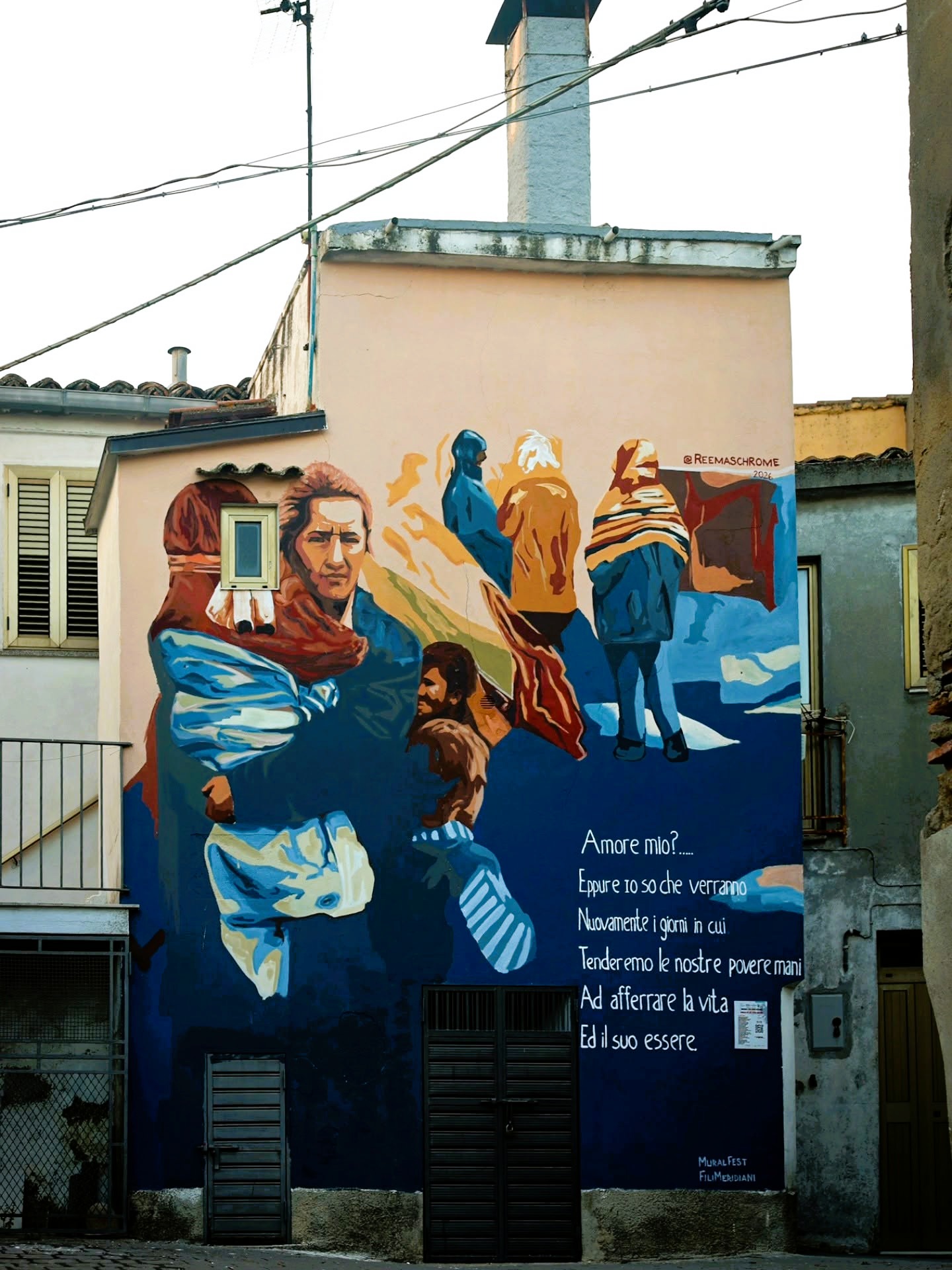Pallagorio murales 1 - Simili destini, la storia di Kosovo e Arberia nel murale di Pallagorio - 3 Pallagorio murales 1 - Meraviglie di Calabria - 2