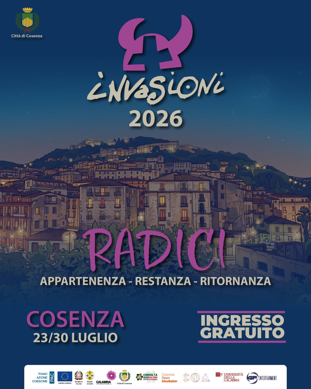 loc Invasioni - Invasioni 2026, Avitabile e Brancale a Cosenza nel segno delle radici - 3 loc Invasioni - Meraviglie di Calabria - 2
