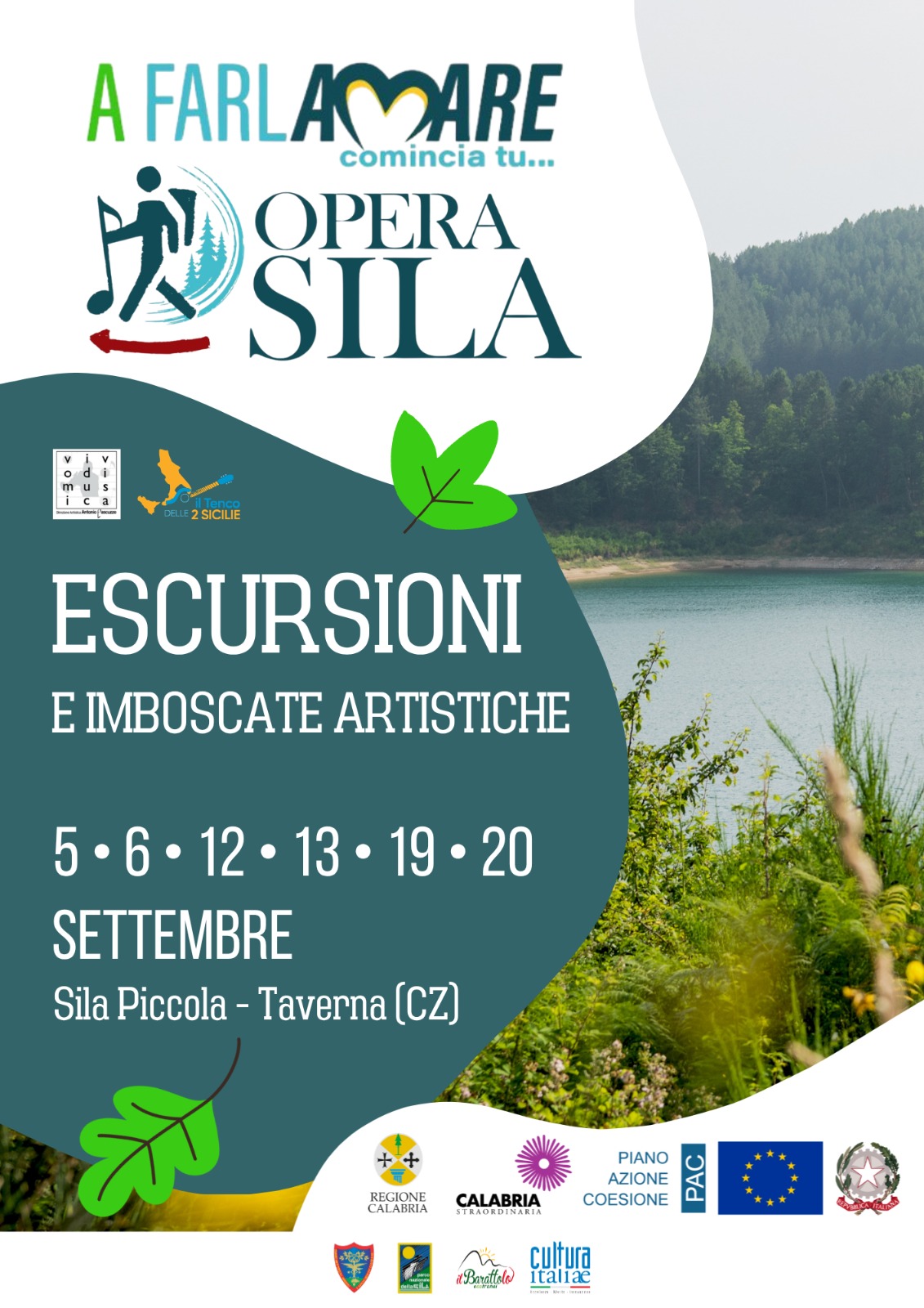 locandina Opera Sila 2026 - OPERA SILA, il festival diffuso tra i boschi e i laghi dell'altopiano - 11 locandina Opera Sila 2026 - Meraviglie di Calabria - 10