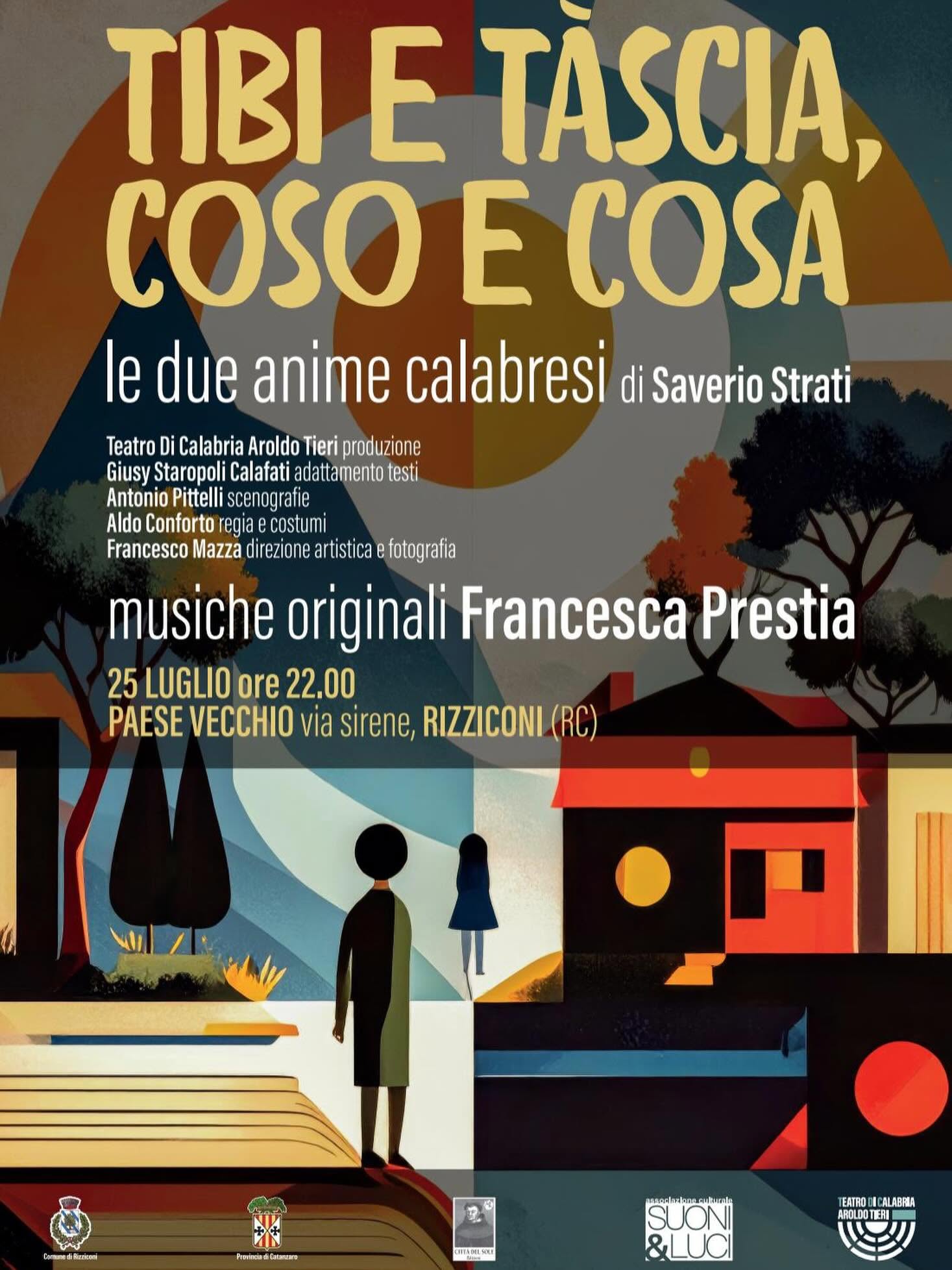 locandina rizziconi - Chi parte e chi resta, a teatro le due anime della Calabria di Strati - 15 locandina rizziconi - Meraviglie di Calabria - 14