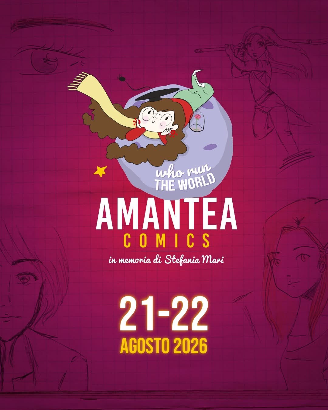 Loc COMICS MANIFESTO - Amantea Comics celebra Il Piccolo Principe e la donna dell'universo Pop - 5 Loc COMICS MANIFESTO - Meraviglie di Calabria - 4