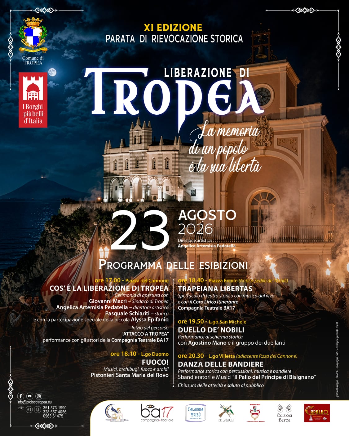 Loc Tropea rievocazione storica liberazione 1615 4 - La storia di Tropea nella parata celebrativa della liberazione del 1615 - 11 Loc Tropea rievocazione storica liberazione 1615 4 - Meraviglie di Calabria - 10