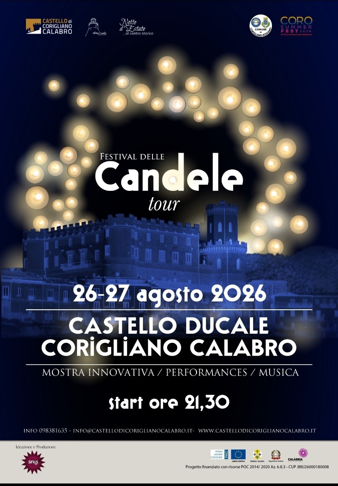 Loc candele - Al Castello Ducale di Corigliano torna il Festival delle Candele - 5 Loc candele - Meraviglie di Calabria - 4