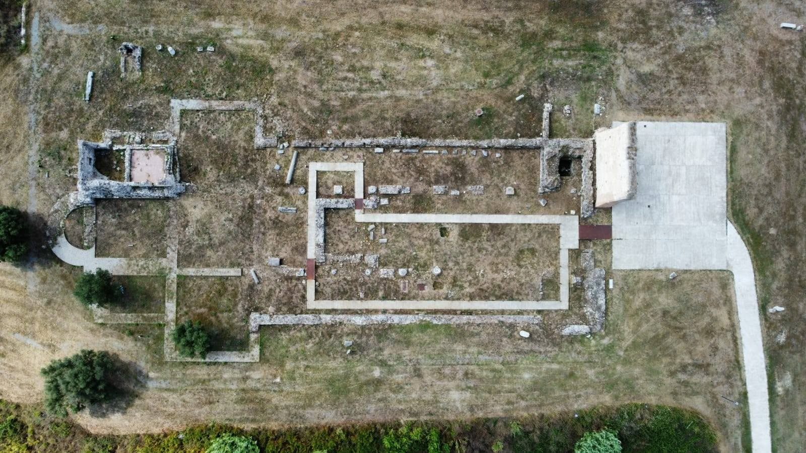 Mileto parco archeologico drone 2 - Parco Archeologico di Mileto, nuovi indizi sull'origine dell'abbazia - 9 Mileto parco archeologico drone 2 - Meraviglie di Calabria - 8