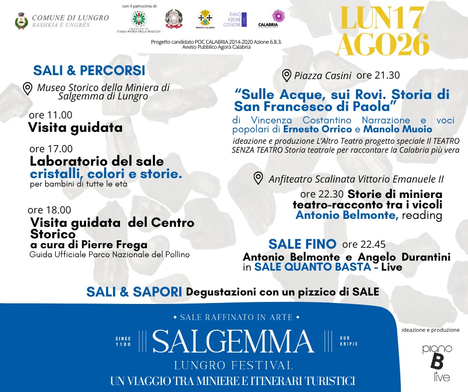 Salgemma 3 - Salgemma Lungro Festival, da oggi tre giorni di musica teatro e arte - 7 Salgemma 3 - Meraviglie di Calabria - 6