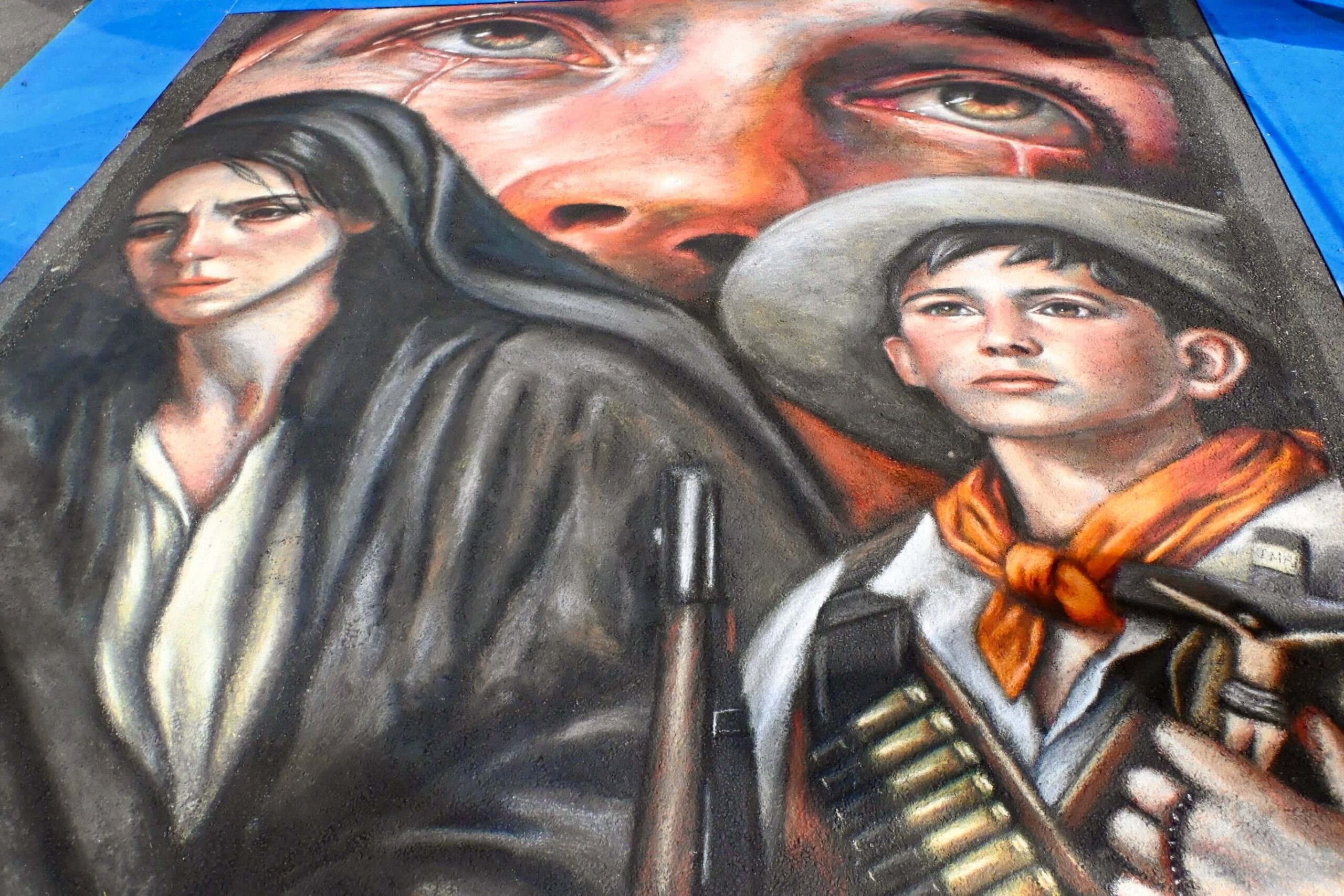 Taurianova madonnari Ph Giovanni Panza 12 scaled - Madonnari a Taurianova, vince Andrea Grespi con San Martino - 19 Taurianova madonnari Ph Giovanni Panza 12 scaled - Meraviglie di Calabria - 18