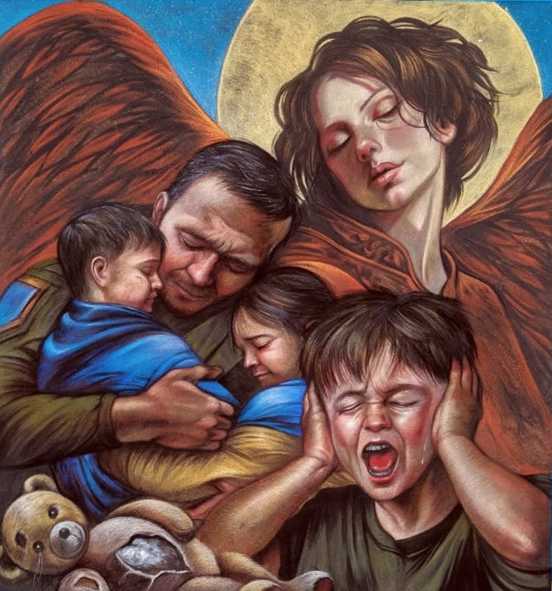 Taurianova madonnari secondo posto Michela Bogoni - Madonnari a Taurianova, vince Andrea Grespi con San Martino - 13 Taurianova madonnari secondo posto Michela Bogoni - Meraviglie di Calabria - 12