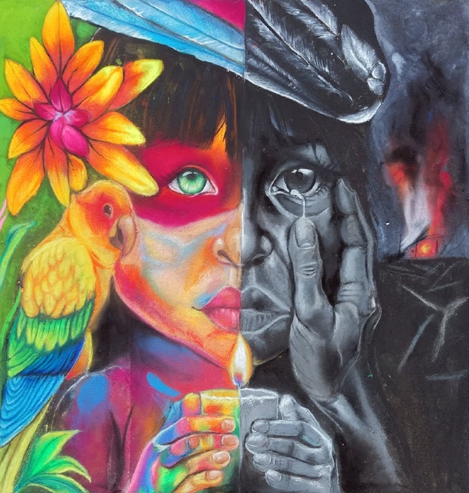Taurianova madonnari terzo posto Carla Facciponte - Madonnari a Taurianova, vince Andrea Grespi con San Martino - 15 Taurianova madonnari terzo posto Carla Facciponte - Meraviglie di Calabria - 14