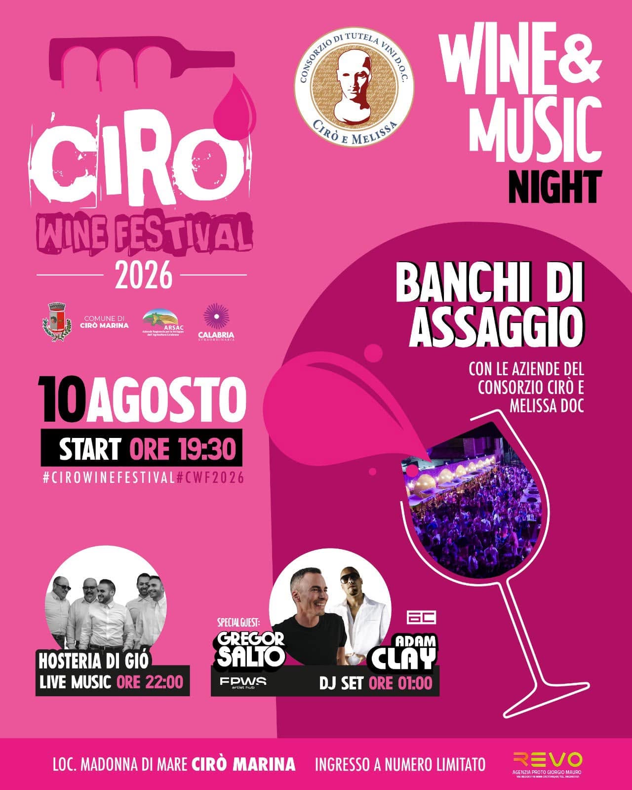 loc CWF 2026 Manifesto ufficio - Cirò Wine Fest, Carlo Siciliani: il Cirò protagonista con identità e visione - 9 loc CWF 2026 Manifesto ufficio - Meraviglie di Calabria - 8