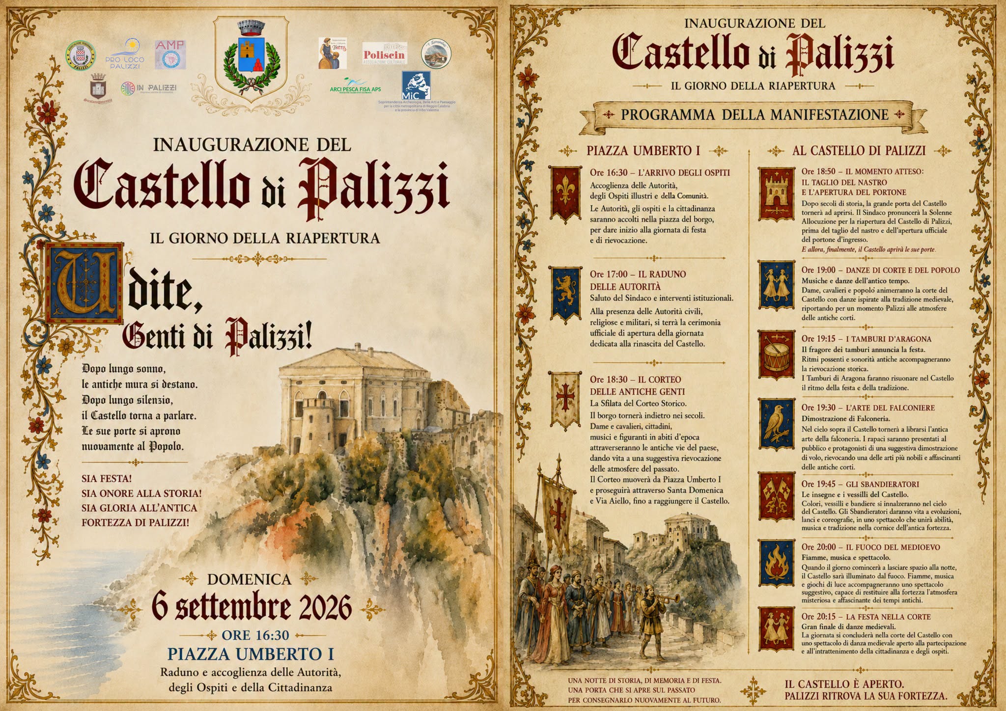 loc palizzi - Danze, tamburi e fuoco per la rinascita del Castello di Palizzi - 11 loc palizzi - Meraviglie di Calabria - 10