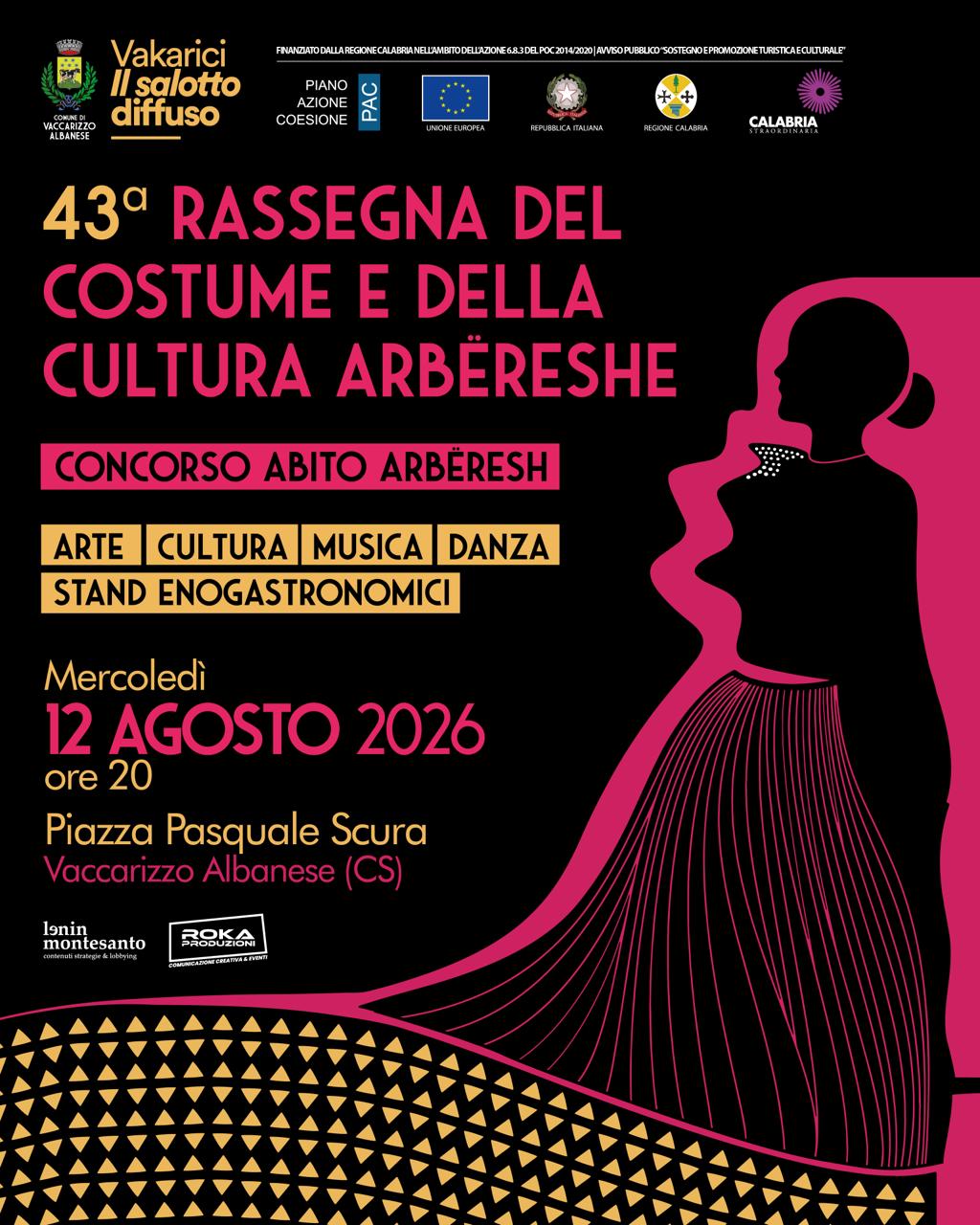 loc vaccarizzo - L'Arbëria riunita a Vaccarizzo nella 43ª rassegna del costume - 7 loc vaccarizzo - Meraviglie di Calabria - 6
