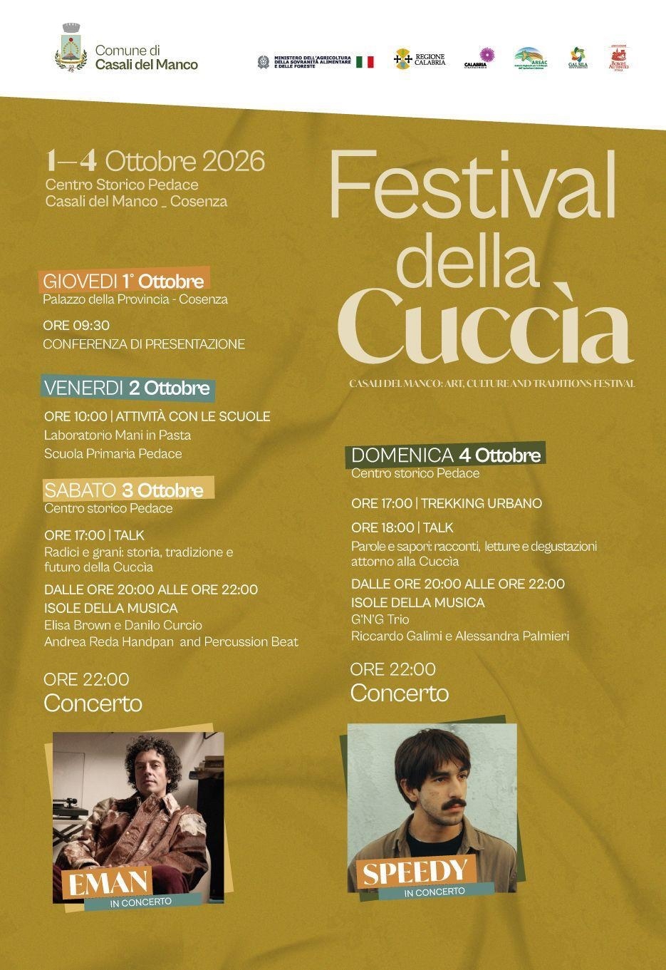 Loc Casali del manco Festa cucci 1 - Autunno tempo di Cuccìa, Casali del Manco festeggia il suo piatto pop - 7 Loc Casali del manco Festa cucci 1 - Meraviglie di Calabria - 6