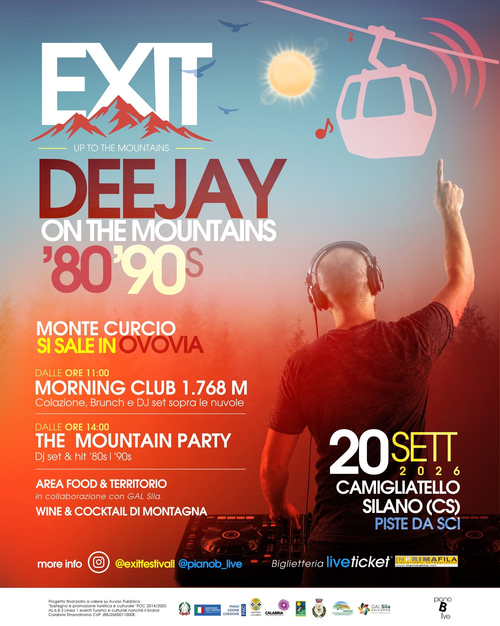 Loc EXIT Deejay ad alta quota 1 - Up to the Mountains, in Sila il dancefloor ad alta quota di Exit - 11 Loc EXIT Deejay ad alta quota 1 - Meraviglie di Calabria - 10